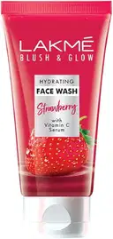 Lakme Blush & Glow Strawberry Face Wash – image 1