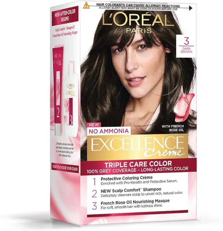 Loreal Excellence (3) Dark Brown