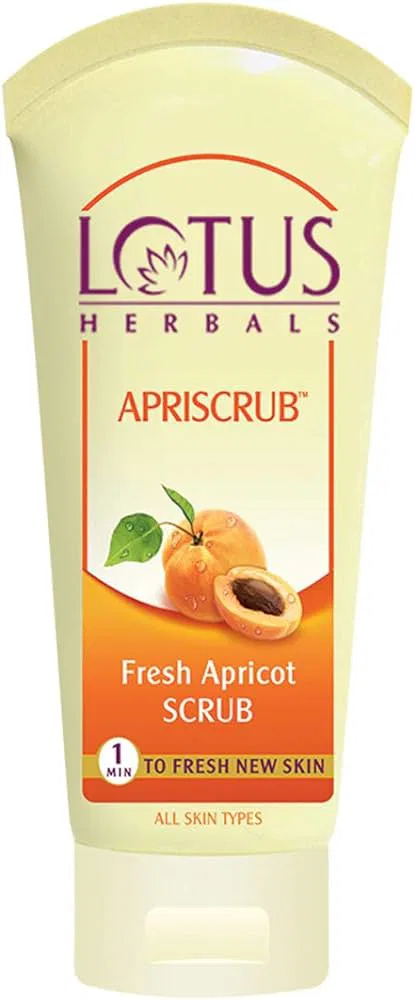 Lotus Herbals Apriscrub Fresh Apricot Scrub