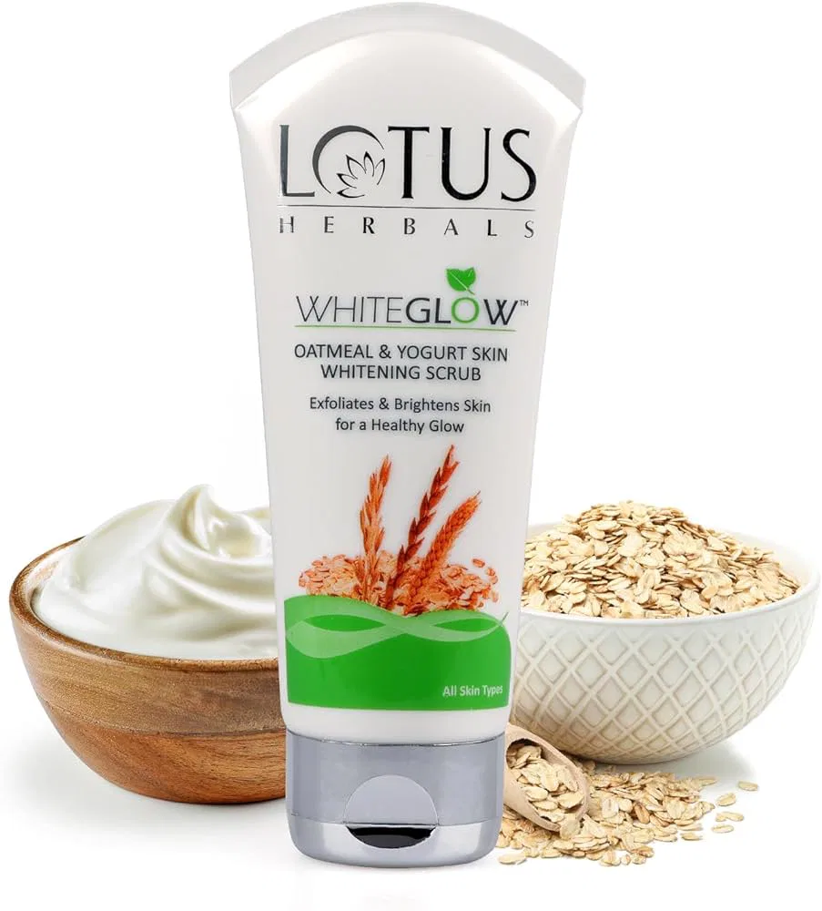 Lotus Herbals White Glow Oatmeal & Yogurt Skin Whiteninh Scrub