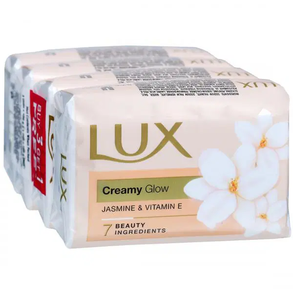 Lux Ultimate Glow Jasmine Soap (Set 3+1)