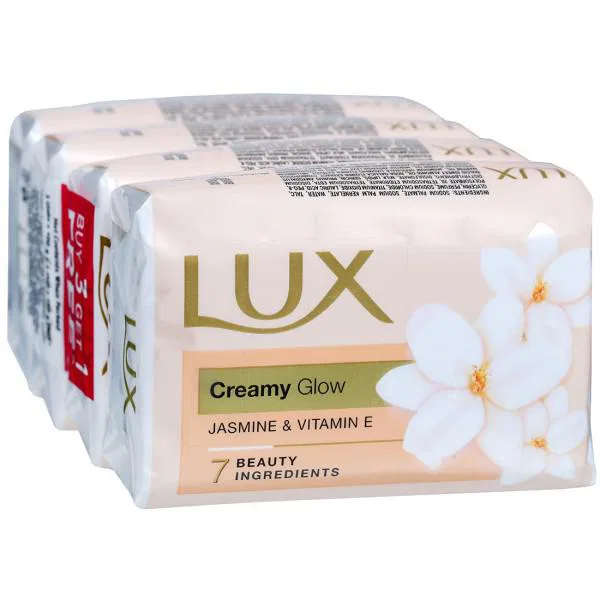 Lux Ultimate Glow Jasmine Soap (Set 3+1)