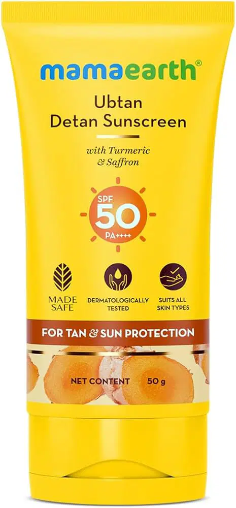 Mamaearth Ubtan Detan Sunscreen