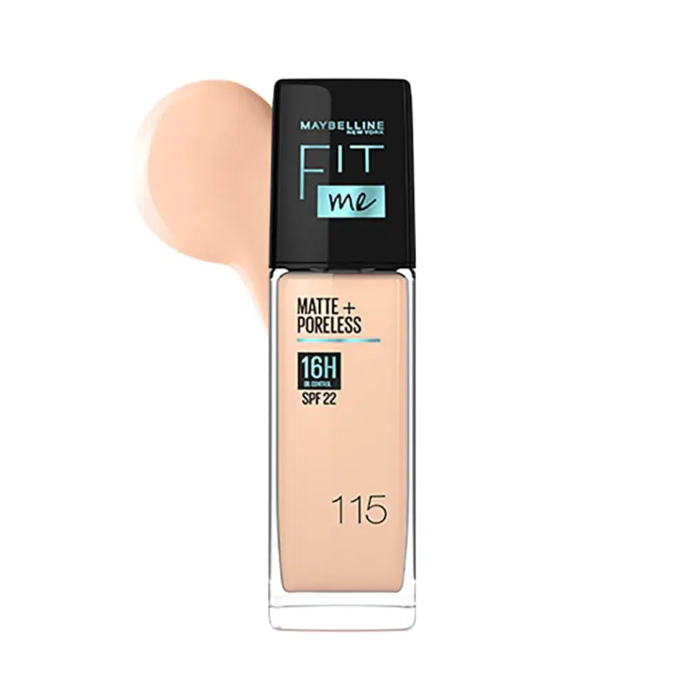 Maybelline Fit Me Matte + Poreless Oil Control Foundation Spf22 115