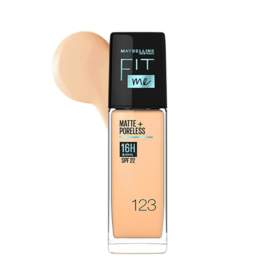 Maybelline Fit Me Matte + Poreless Oil Control Foundation Spf22 128