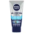 Nivea Men Oil Control Charcoal Face Wash – image 1