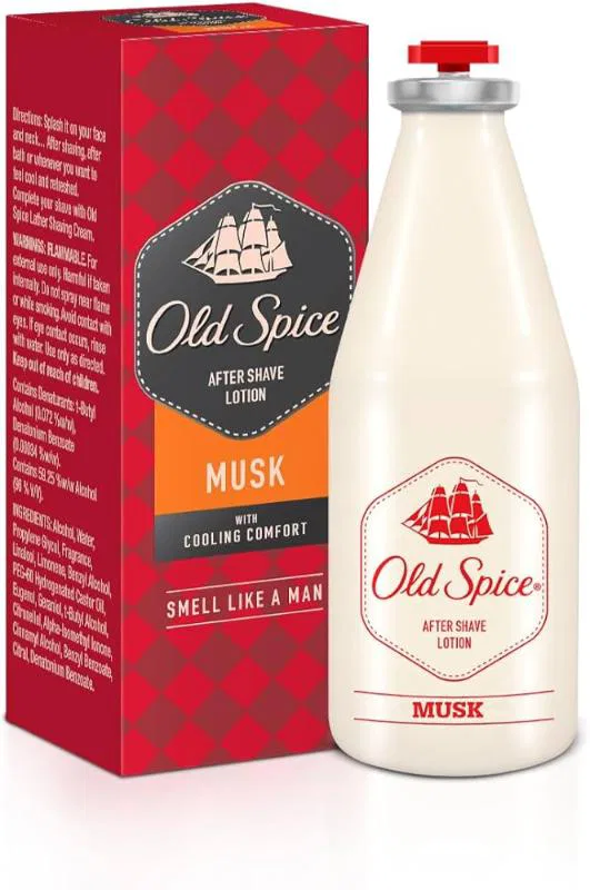 Old Spice After Shave Lotion ( Musk With Cooling Comfort )