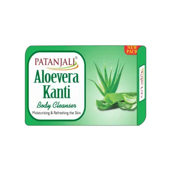 Patanjali Aloevera Kanti Body Cleanser Soap