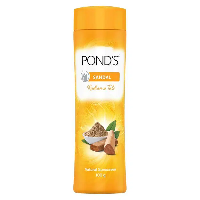 Ponds Sandal Radiance Talcum Powder