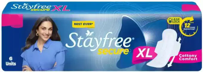 Stayfree Secure Cottony Comfort XL