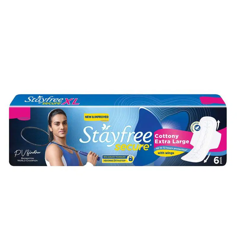 Stayfree Secure Dry Cover XL