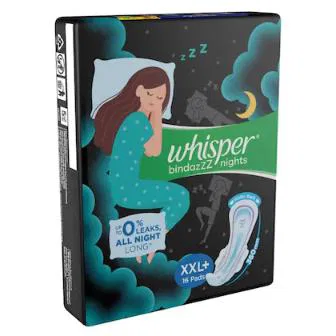 Whisper Ultra Bindazz Nights XXL+