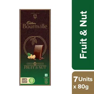CADBURY Bournville Fruit and nut