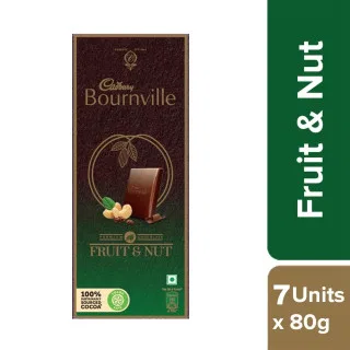 CADBURY Bournville Fruit and nut