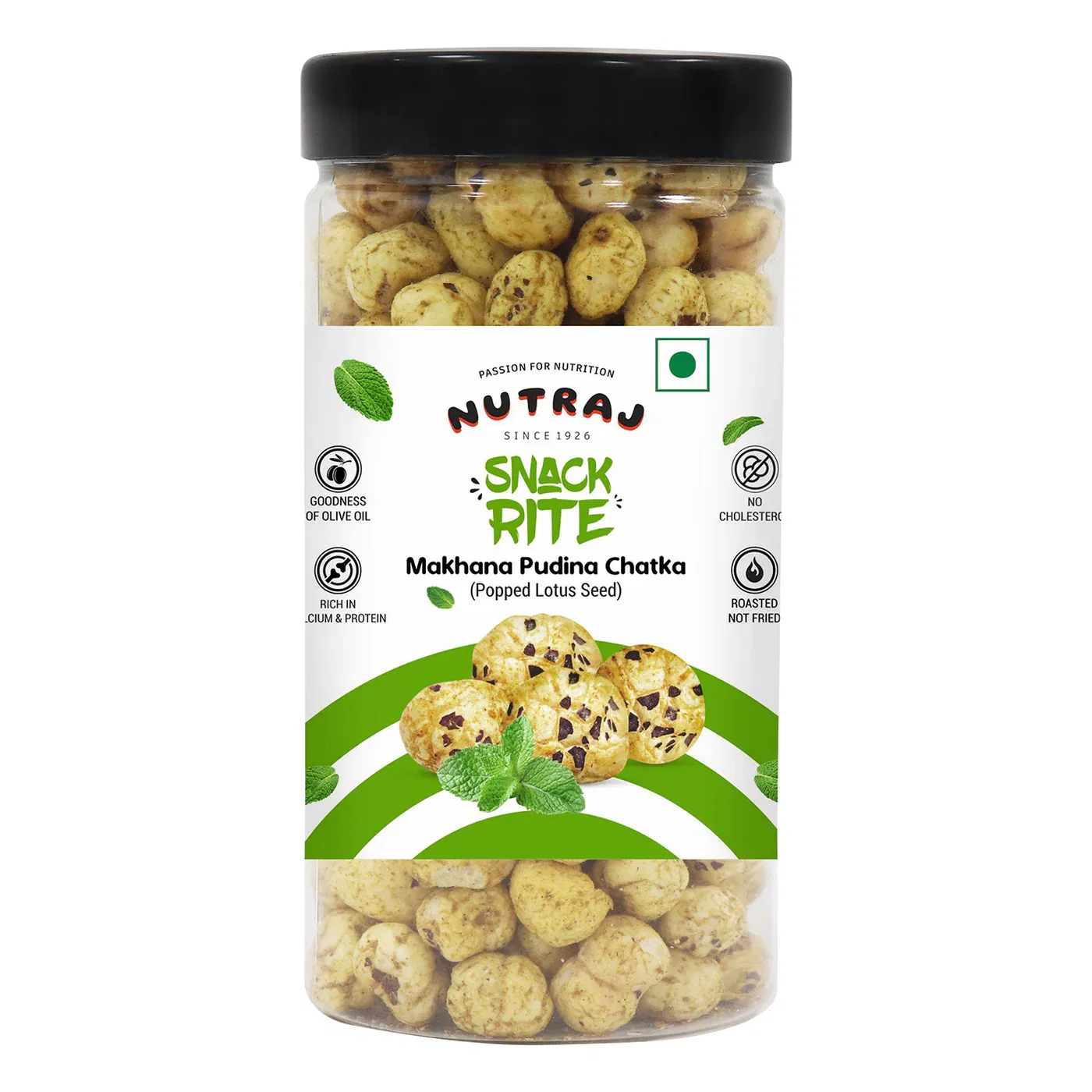 Nutraj Snackrite Roasted Makhana Pudina Chatka