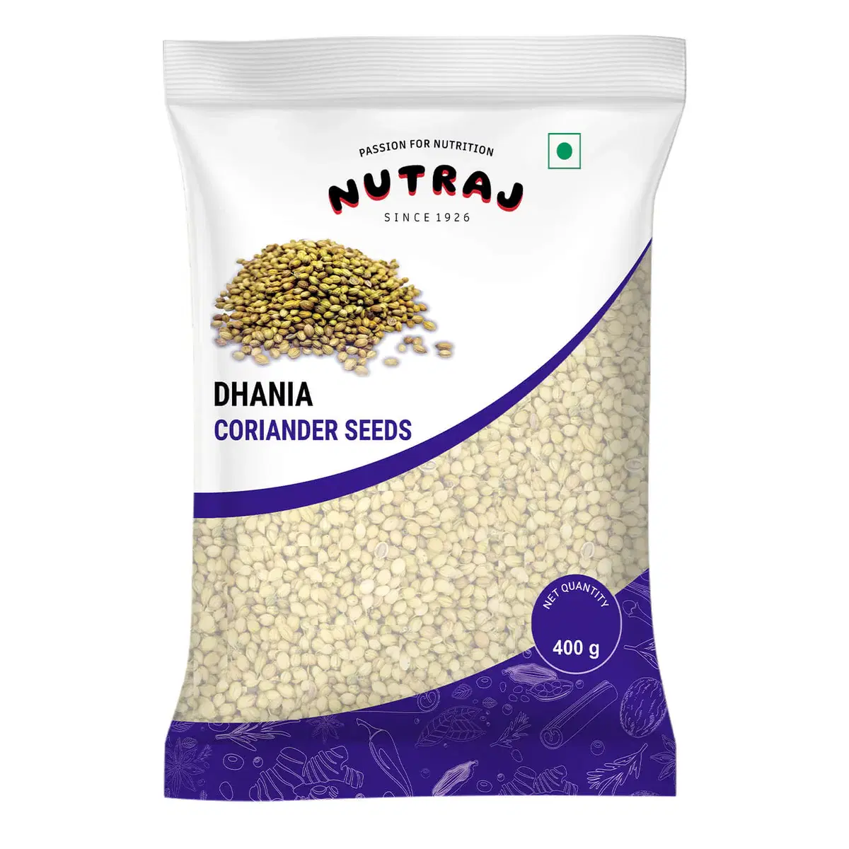 Nutraj Dhania (Coriander Seeds) Whole