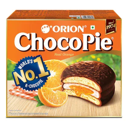 Orion Chocopie Real Orange (Single Pack)