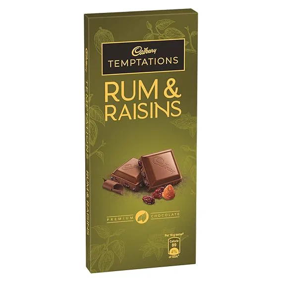 Cadbury Temptation Rum and Raisins