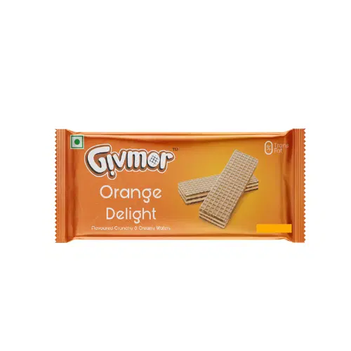 Givmor Pineapple Delight Flavoured Crunchy & Creamy Wafers