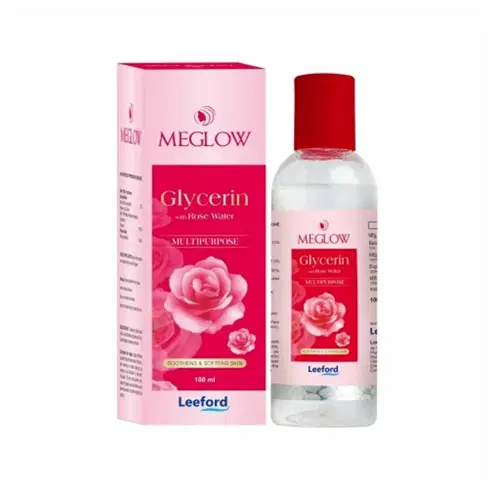 Meglow Glycerin With Rose Water 100ml