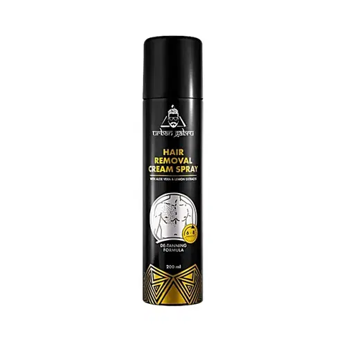 Urban Gabru Hair Removal Cream Spray With Aloe Vera And Lemon Extracts 200ml