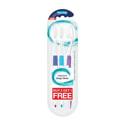 Sensodyne Toothbrushes Buy 2 Get 1 Free Extra Soft 