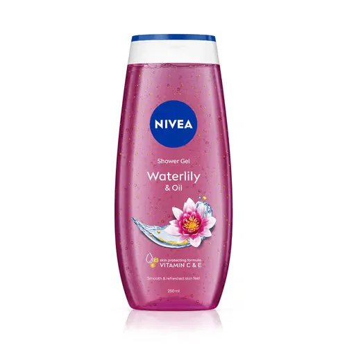 Nivea Shower Gel Waterlily And Oil With Vitamin C&E 250ml