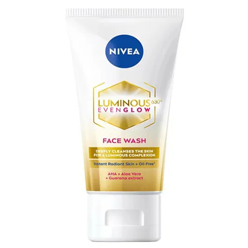 Nivea Luminous 630 Evenglow Bubble Cleaning Foam Fce Wash 100ml