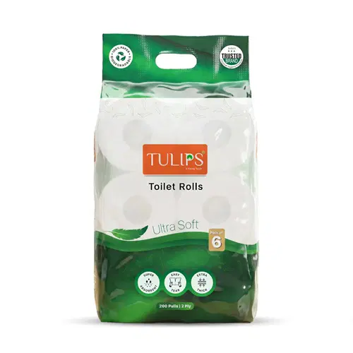 Tulip Toilet Roll Ultra Soft pacl of 6