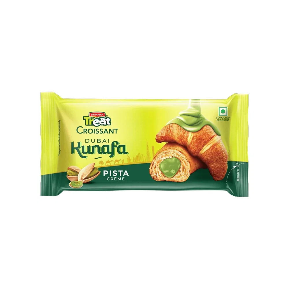 Britannia Treat Dubai Kunafa Croissant -45g