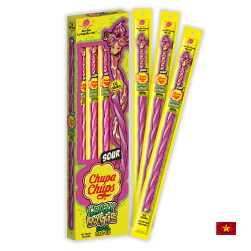 Chupa Chups, Crazy Raffe -30g