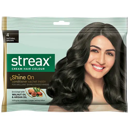 Streax Cream Hair Colour 12g colourant + 12ml developer