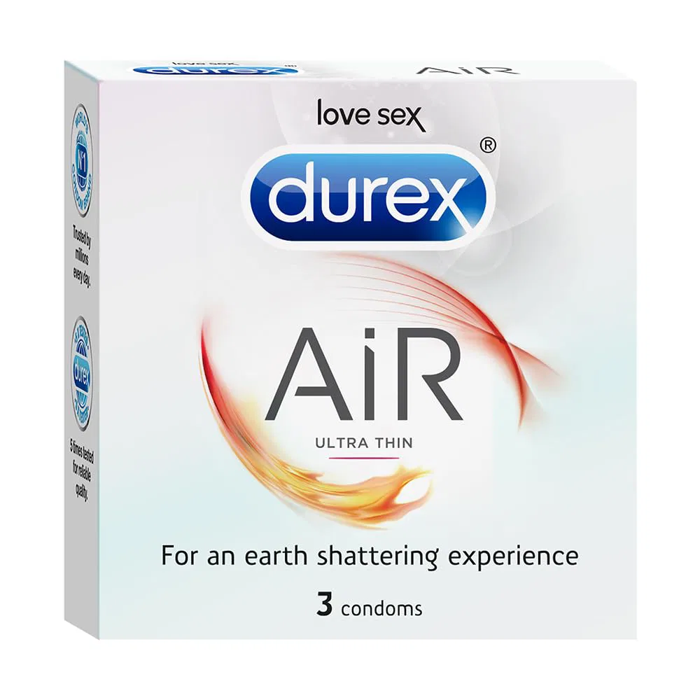 Durex Air Condoms for Men - 3 Count