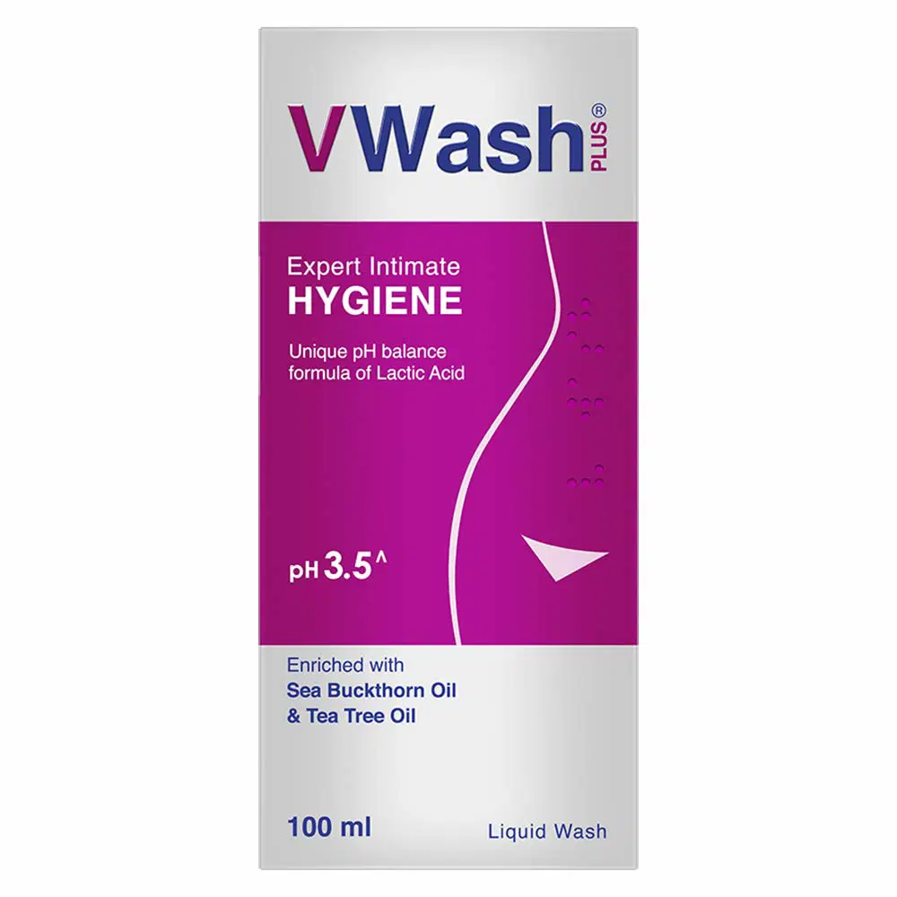 VWash Plus Expert Intimate Hygiene, With Tea Tree Oil, PH 3.5  -20ml