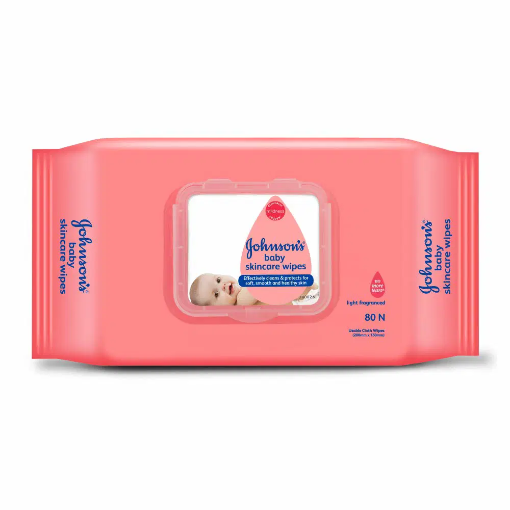 Johnson's Baby Skincare Wipes 60N