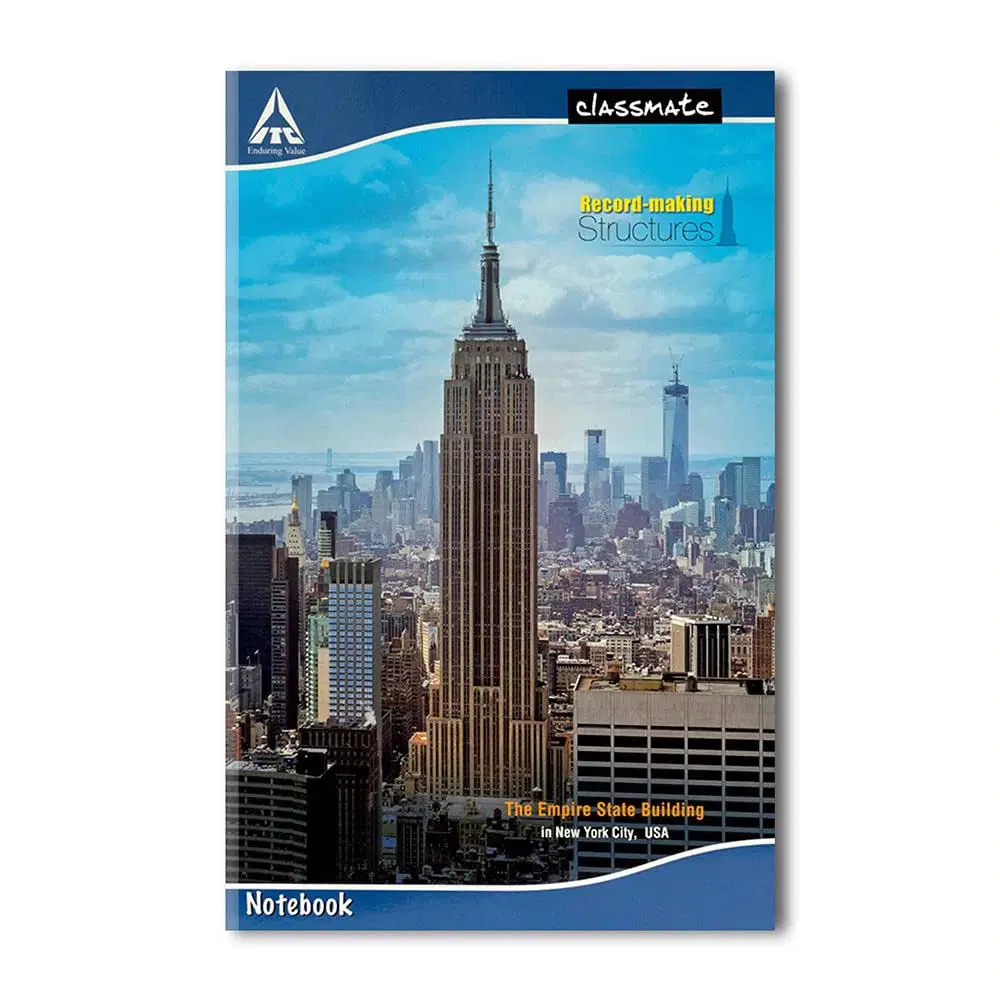 Classmate Long Notebook 240 Pages A4 Size (29 x 21 cm) Soft Cover Single Lines Ruled