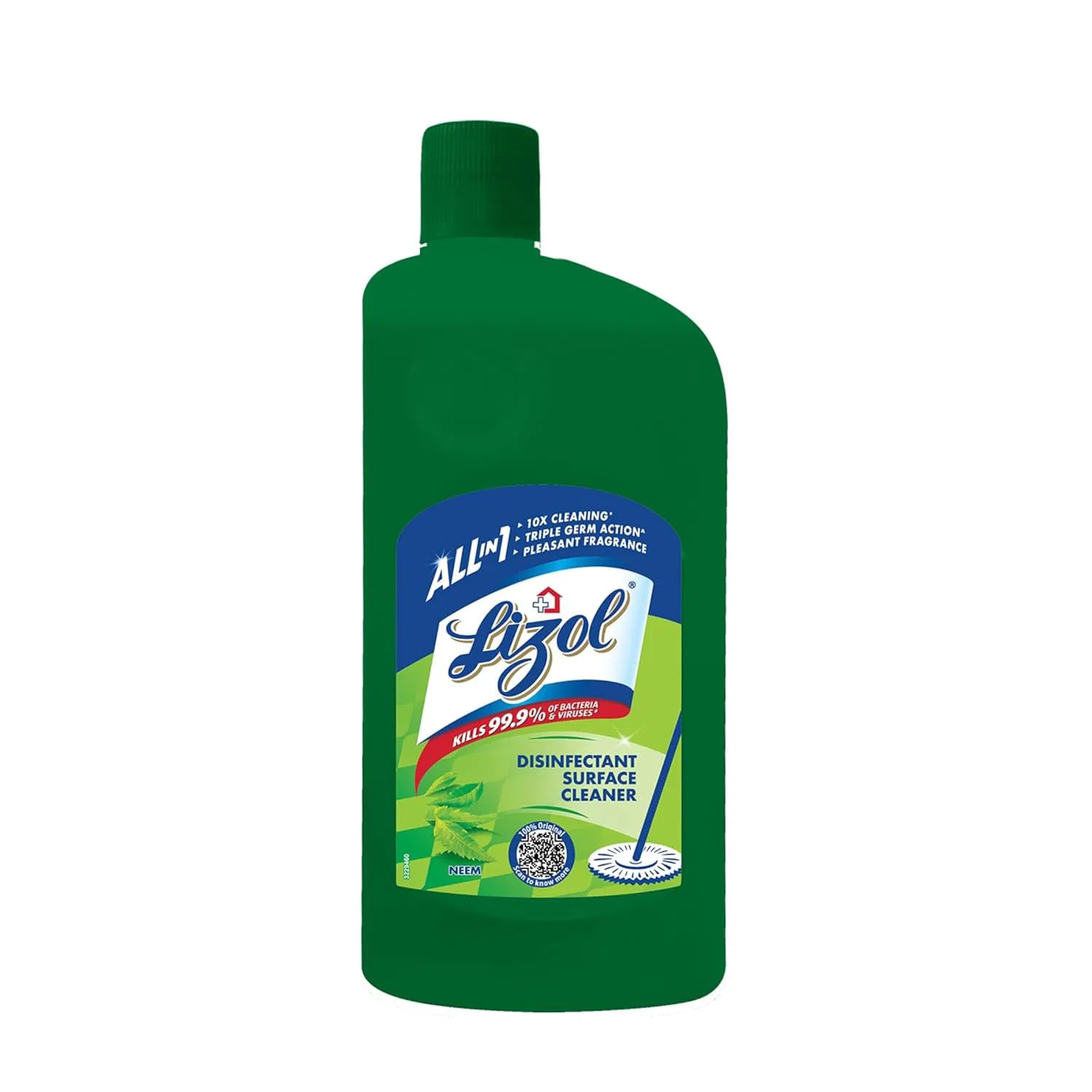 Lizol Disinfectant Surface & Floor Cleaner Liquid, Neem - 975ml