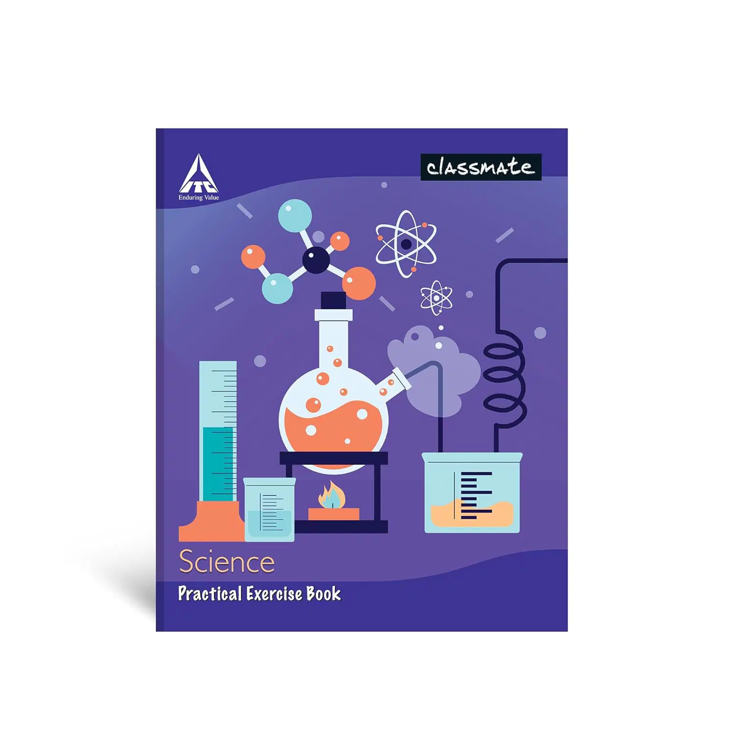Classmate Practical Notebook - 26.5 X 21.5 cm, Hard Cover, 100 Pages, Single Line