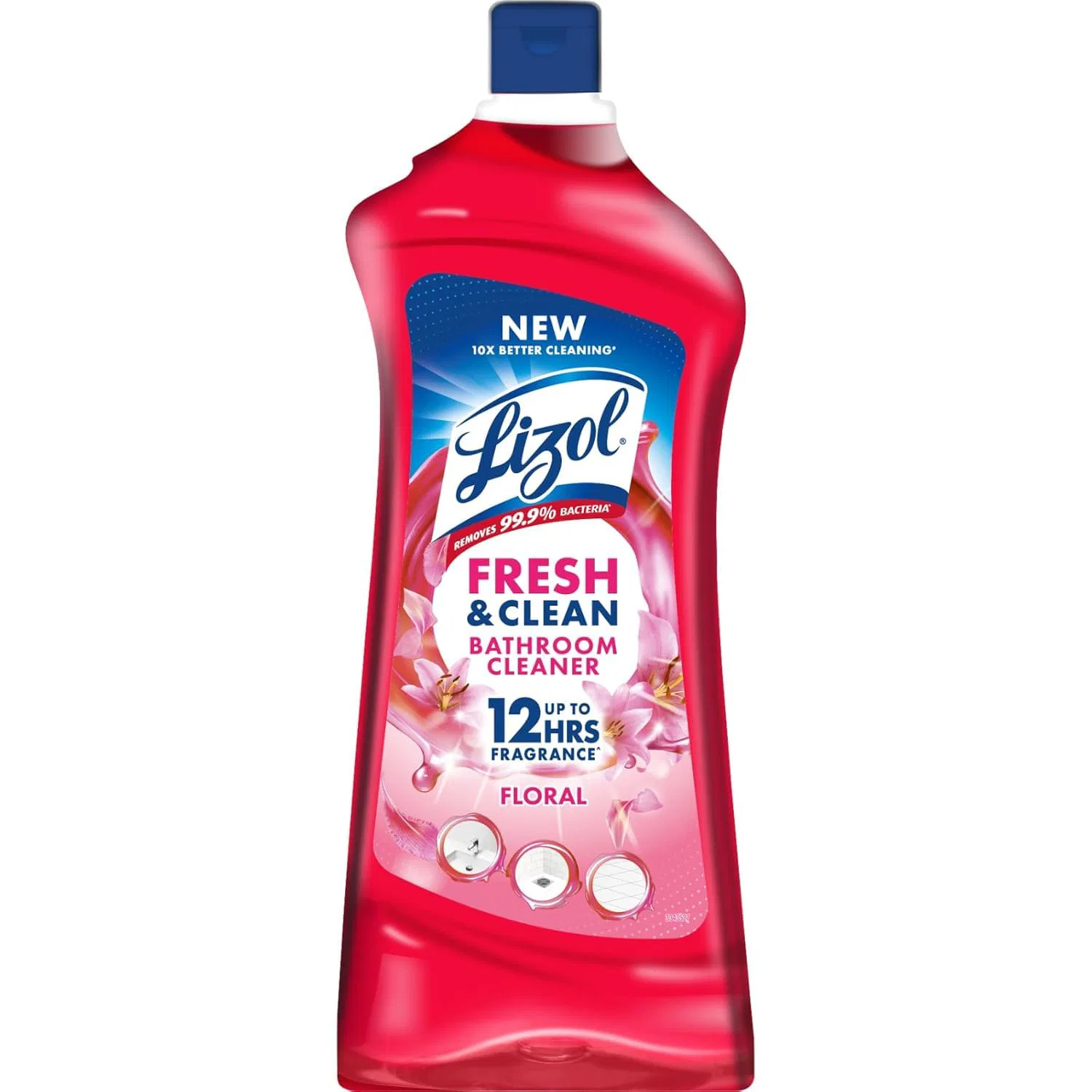 Lizol Fresh & Clean Bathroom Cleaner | Floral | 700ml