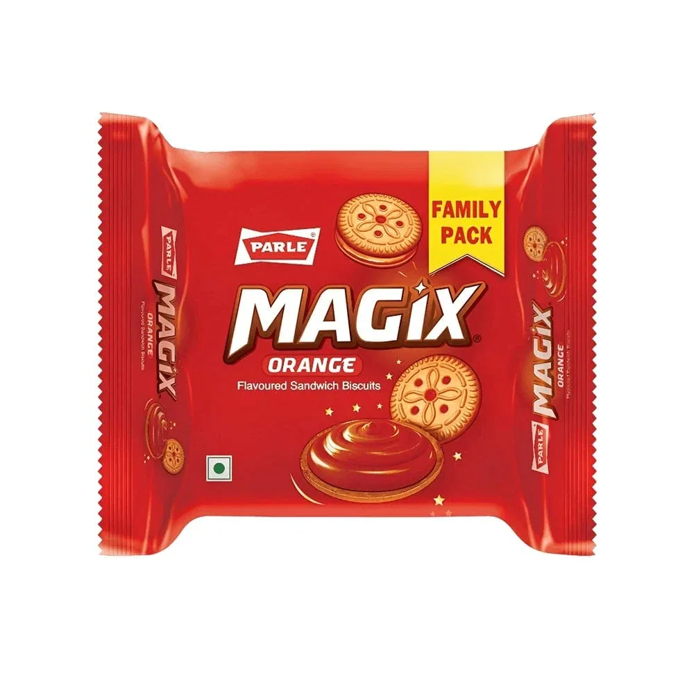 Parle Magix Orange, Cream Biscuits -68gm