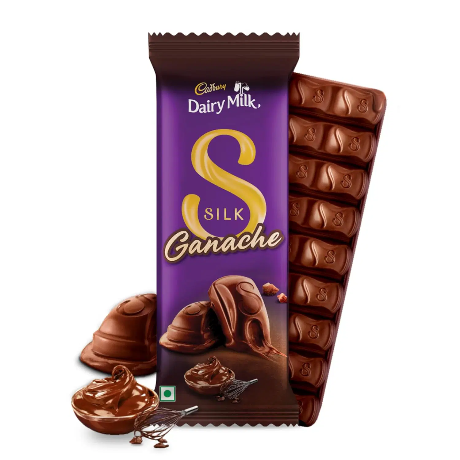 Cadbury Dairy Milk Silk Ganache Chocolate Bar,137 Grams