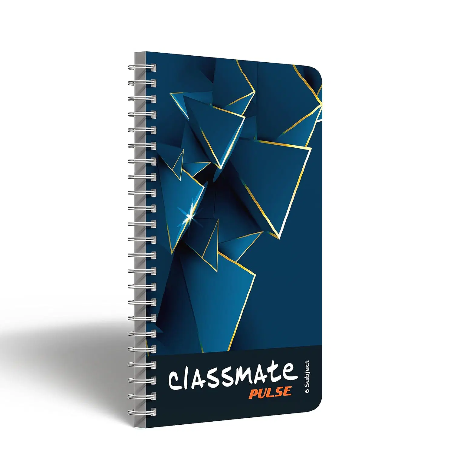 Classmate Pulse| 6 Subject Spiral Notebook | 297 mm x 210 mm | Unruled | 400 Pages