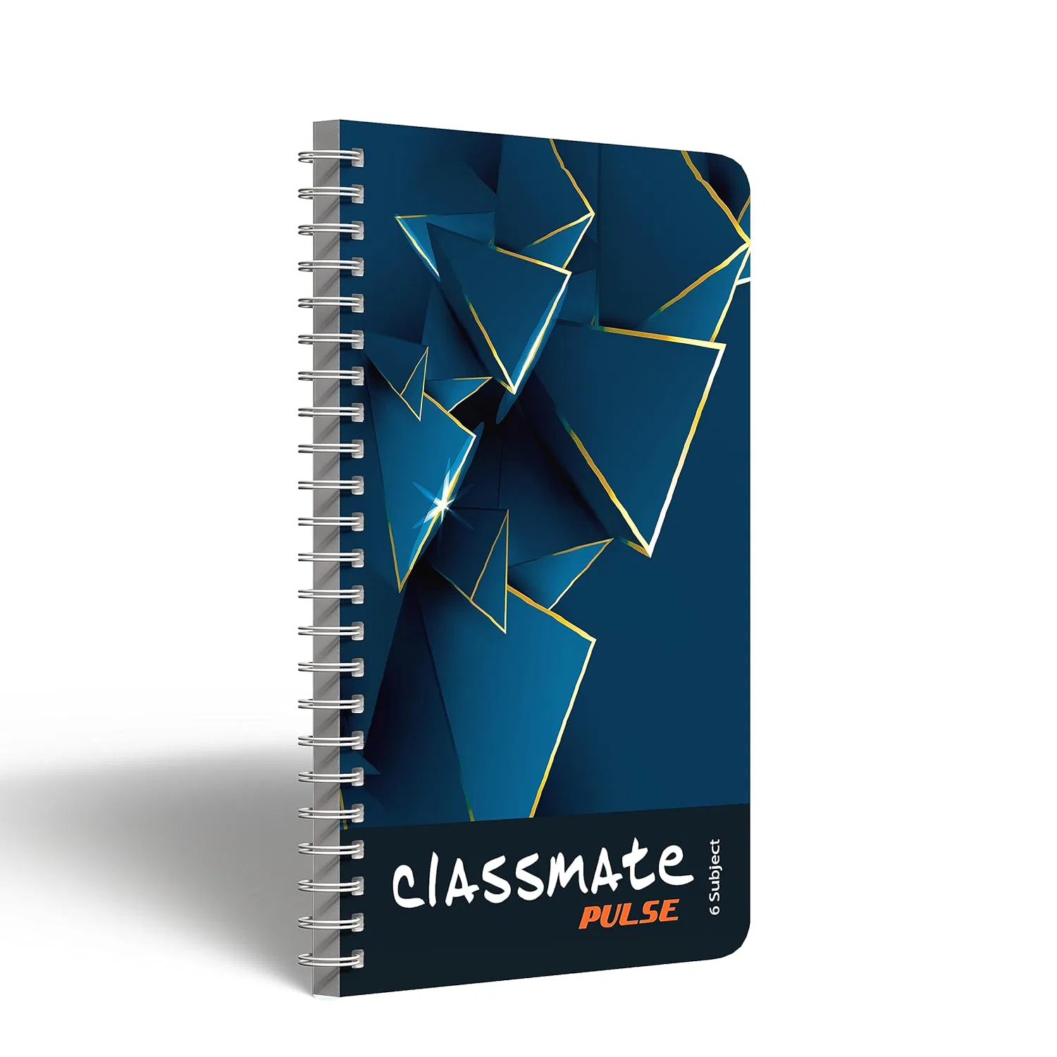 Classmate Pulse| 6 Subject Spiral Notebook | 297 mm x 210 mm | Unruled | 400 Pages