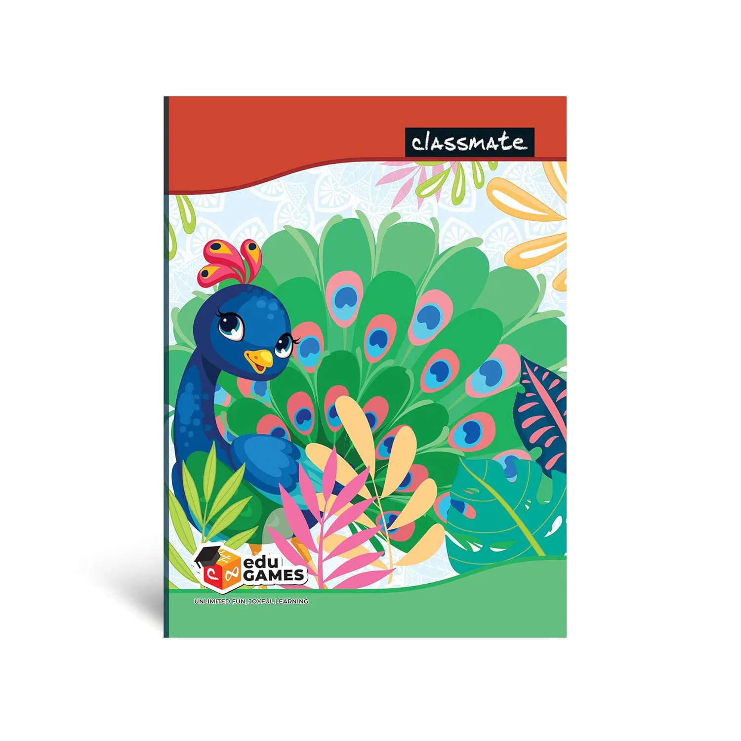 Classmate Notebook - Four Lines with Gap, 240mm*180mm, 172 Pages