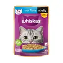 Whiskas Adult (1+ Years) Wet Cat Food, Tuna in Jelly, 80 g, – image 1