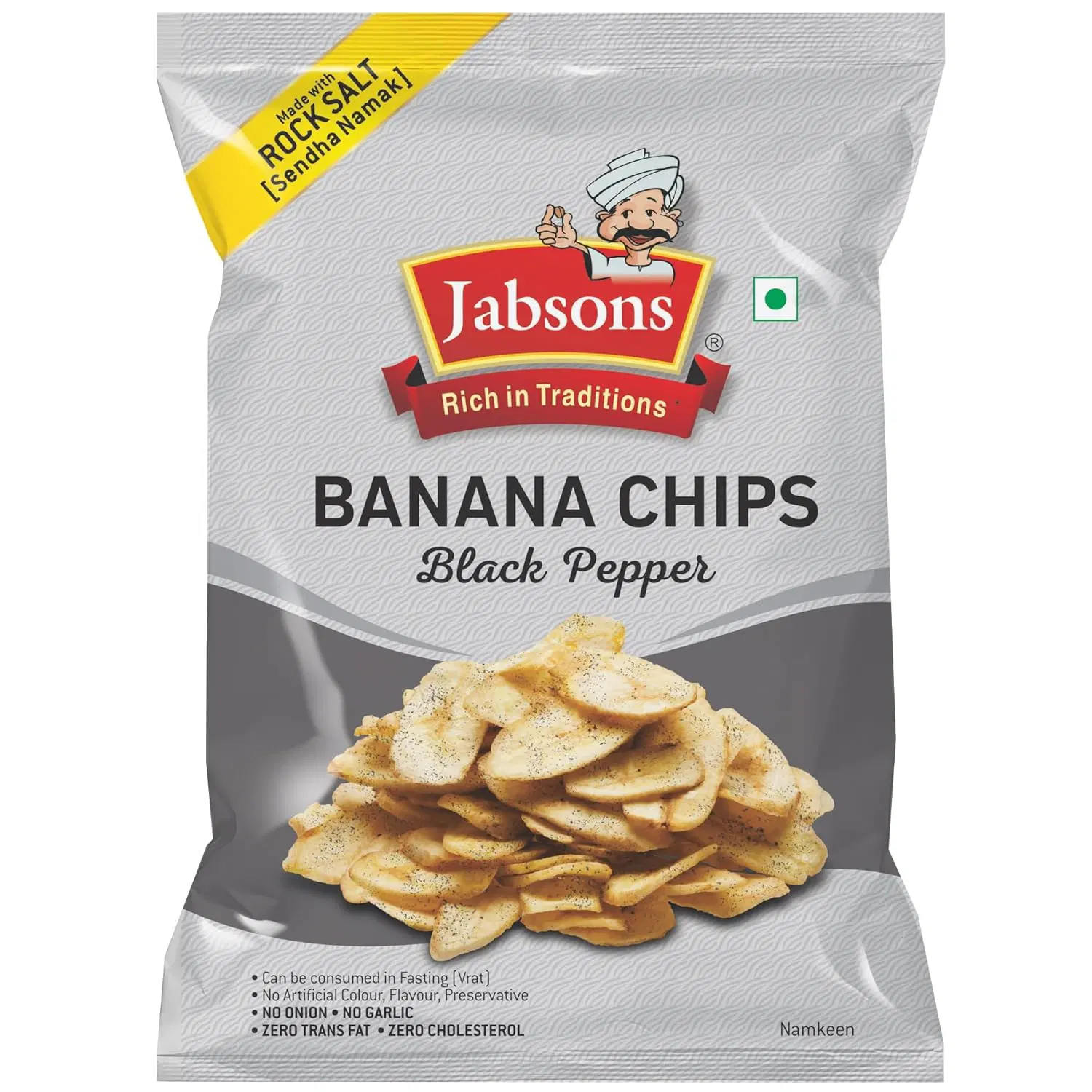 Jabsons Banana Chips – 150g | Black Pepper Flavour 