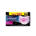 Whisper Super Absorbent Period Panty (M-L) 18Panties – image 1