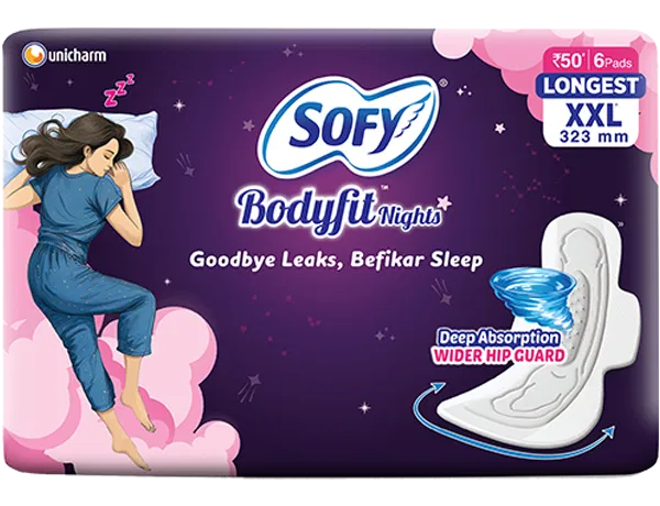 Sofy Bodyfit Nights Longest XXL 6 Pads