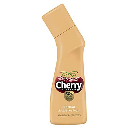 Cherry Blossom Liquid Shoe Polish - Neutral