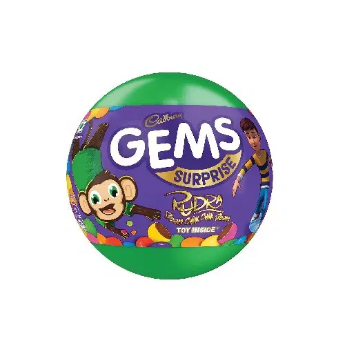 Cadbury Gems Surprise Ball With Toys Inside